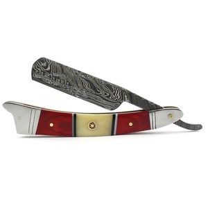 Navaja de Afeitar Profesional de Una Sola Hoja ASB-BPR-010, Navaja de Afeitar Recta de Acero Inoxidable para Hombre, para Barbería y Salón, para Afeitar la Cara y el Cuerpo - Product Image 2