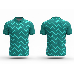 ผู้ผลิตเสื้อโปโลแบบซับลิเมชั่นระดับมืออาชีพ รับพิมพ์เสื้อทีมสำหรับผู้ชาย ผู้หญิง และเยาวชน แห้งเร็ว ระบายอากาศได้ดี เหมาะสำหรับการเล่นกีฬา - Product Image 3