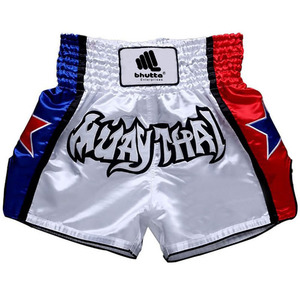 Shorts de boxe sublimés avec logo personnalisé, pour le kickboxing, le MMA, tissu respirant à séchage rapide, unisexe, vêtements d'entraînement pour les arts martiaux - Product Image 3