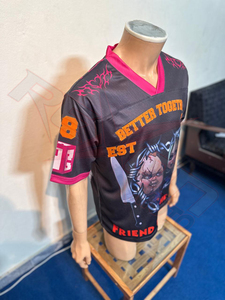 เสื้อยืดโอเวอร์ไซส์ผ้าตาข่ายสไตล์สตรีทแวร์แบบยูนิเซ็กซ์ เสื้อกีฬาแฟชั่นฮิปฮอป สั่งทำได้ ขายส่ง รับผลิตแบบ OEM ODM จำนวนมาก - Product Image 4