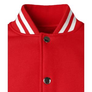 Chaqueta de béisbol universitaria de invierno para hombre Casual Slim Fit Genuine Fleece Ecológico Transpirable - Product Image 3