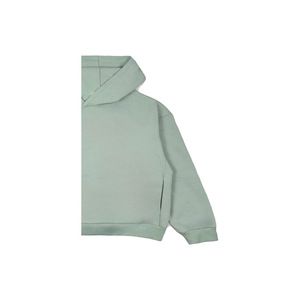 Sweat à capuche coupe oversize pour femme, taille unique, en coton tricoté 100 %, coupe-vent, avec logo embossé sur le devant, idéal pour l'hiver et les occasions formelles - Product Image 5