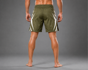 Shorts de combat MMA personnalisés en gros pour hommes, sublimés, pour entraînement BJJ No-Gi, séchage rapide, légers et extensibles, athlétiques - Product Image 2