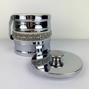 Cut Work Design Silver Ice <b>Bucket</b> For Home Bar Use Elegant Beverage Cooling <b>Bucket</b> Parties Events And Gifting Purpose Use - Product Image 1
