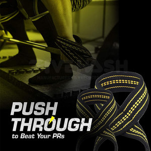 Sangles de levage en forme de huit, support à forte adhérence, conception en forme de huit pour entraînement intensif en salle de sport - Product Image 4