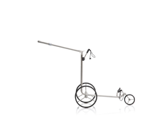Nouvelle voiturette de golf électrique pliable JuCad Drive SL Titan Travel 3.0 avec fibre de carbone et batterie au lithium