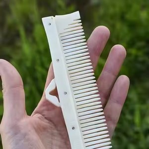 100% Natural Polished Eco-Friendly Buffalo Bone <b>Hair</b> <b>Comb</b> Classic Style Best Quality for Home Use Natural Crafts - Product Image 1