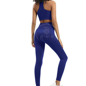 Offre Spéciale – Nouveaux Ensembles de Yoga pour Femmes à Prix Abordable, Design Personnalisé avec Logo, Taille Élastique, Couleur Unie, Légers - Product Image 2
