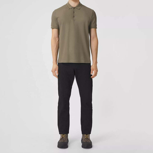 Polo Homme Grande Taille en Tissu Coton Bambou de Haute Qualité, Nouveauté 2025, Style Européen et Américain, Vente en Gros - Product Image 2