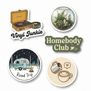 Weatherproof PVC Vinyl Anti-Counterfeit Eco-Friendly Durable Custom Adhesive <b>Stickers</b> Brand Promotion Labels Packaging - Product Image 4