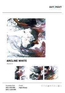 Carreaux de céramique réfléchissants de luxe à haute brillance 600x600 mm (24x24 po) – Revêtement de sol élégant pour intérieur et extérieur, idéal pour la construction haut de gamme - Product Image 3