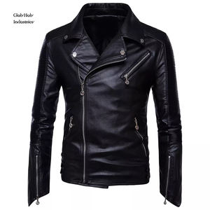 Chaqueta Safari de Cuero de Oveja Personalizada para Hombre, Estilo Utilitario con Capucha, Chaqueta de Cuero Safari de Lujo para Hombre con Capucha y Bolsillos Decorativos - Product Image 1