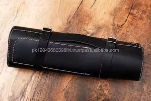 Couteaux de cuisine professionnels en acier Damas faits à la main, 9 pièces, manches en plastique, lame à pointe tombante, personnalisables OEM - MS Enterprise - Product Image 2