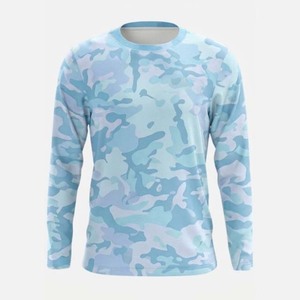เสื้อตกปลาสำหรับผู้ชายแบบสั่งทำพิเศษ UPF 50+ แห้งเร็ว ระบายอากาศได้ดี แขนยาว เสื้อผ้ากีฬาประสิทธิภาพสูง - Product Image 2