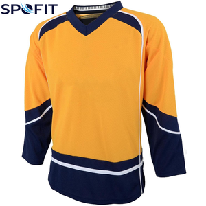 Maillot de hockey sur glace 2026 à séchage rapide, nouvelle mode, avec logo d'équipe sportive, conception personnalisée, vente en gros, impression par transfert thermique - Product Image 2
