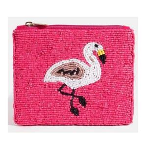 Mini porte-monnaie perlé en forme de crabe pour femme, bleu, fermeture éclair, tissu en coton écologique, petite taille, cadeau pour les amoureux de la plage - Product Image 3