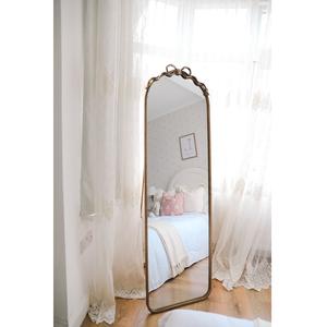 Espejo de pared interior para decoración del hogar, diseño de hojas, espejo decorativo clásico y moderno, múltiples diseños de acabado. - Product Image 1