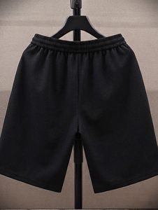 Shorts Bermuda Homme Noir Patchwork avec Cordon de Serrage, Imprimé Tribal, Style Décontracté, Broderie, Toile 100% Polyester - Product Image 2