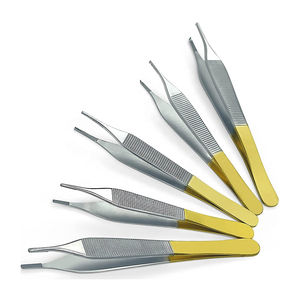 Pinces à tissus droites 1x2 dentées 180 mm – Pinces de précision pour pansements chirurgicaux et dissections médicales - Product Image 5