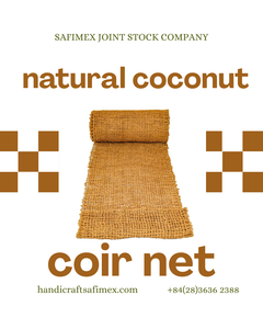 Filet en fibre de coco écologique pour l'aménagement paysager et la protection des sols - Product Image 2