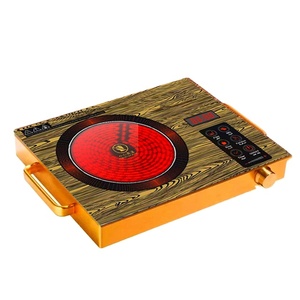 Estufa Eléctrica <span class=keywords><strong>de</strong></span> Cerámica Resistente al Calor, Estufa <span class=keywords><strong>de</strong></span> Vidrio Cerámico <span class=keywords><strong>de</strong></span> Doble Quemador, Estufa Infrarroja <span class=keywords><strong>de</strong></span> Calentamiento Rápido, Cocina para Exteriores - Product Image 6