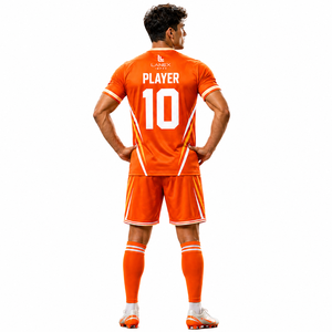 Conjunto de Uniforme de Fútbol Premium para Hombre, Camiseta y Pantalones Cortos Personalizados, Sublimados, Transpirables, para Entrenamiento y Partido, Suministro al por Mayor - Product Image 4