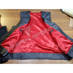 Chaleco de Cuero Genuino de Vaca para Motociclistas, Casual, Transpirable, Resistente al Viento, para Invierno, Ajuste Duradero, Logotipo Personalizado, Pedido al por Mayor - Product Image 5