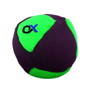 กระเป๋าแฮคกี้แซคแบบมีโลโก้สั่งทำจาก Oxva Industries สำหรับทุกเพศ ทำจากหนังกลับสังเคราะห์เนื้อนุ่ม บรรจุเม็ดพลาสติก ทนทาน เย็บด้วยมือ - Product Image 2