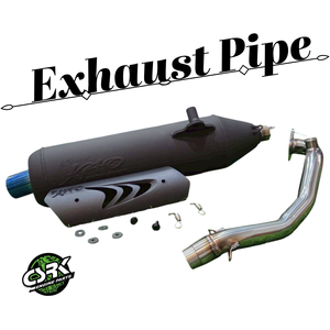 Tuyau d'échappement de performance en acier inoxydable CSRK pour scooter PCX, OEM Taïwan - Product Image 1