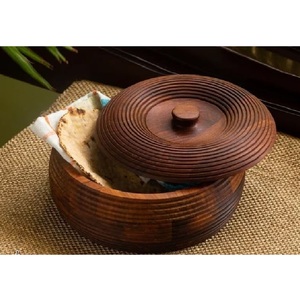 Boîte de rangement en métal haut de gamme pour tortillas et roti, présentoir de table, organisation de cuisine et décoration intérieure, boîte de service pour chapati - Product Image 3