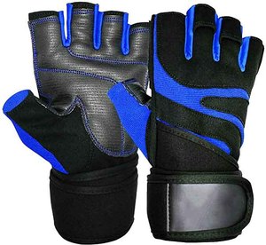 Gants de sport antidérapants pour l'entraînement en extérieur, résistants aux chocs, pour la pratique du cyclisme, en néoprène réglable à demi-doigts - Product Image 1