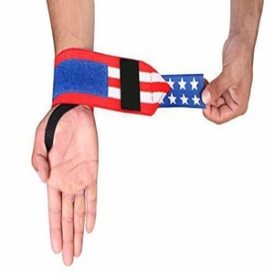 Correas de Compresión para Levantamiento de Pesas, Protección de Muñeca, Soporte Personalizado para Gimnasio, Entrenamiento Intenso, Envolturas de Fitness de Poliéster Suave - Product Image 5