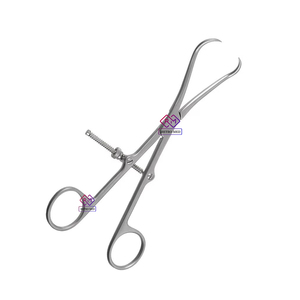 Pinza Ortopédica Manual de 6 Pulgadas de Acero Inoxidable Alemán para Sujeción de Huesos con Bloqueo de Tornillo por MEDICAB INSTRUMENTS - Product Image 4