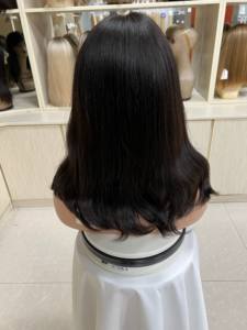 Wholesale Chinese Hair Glueless <b>Wigs</b> Pre Plucked Raw Virgin Human Hair hd Transparent for Lace Front Bob Wave <b>Wigs</b> with Bangs - Product Image 4