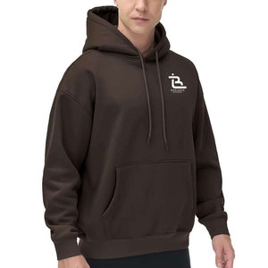 Sudadera Ligera Lisa para Hombre, Transpirable, Mezcla de Algodón, con Capucha, Ropa Casual Diaria, Diseño Simple, Logotipo Personalizado, Pedido al por Mayor - Product Image 4