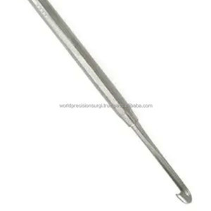 Guía de cuchillo Nievert retráctil de doble extremo de 6.5 pulgadas, instrumento quirúrgico manual de acero inoxidable para cirugía plástica y rinoplastia nasal - Product Image 3