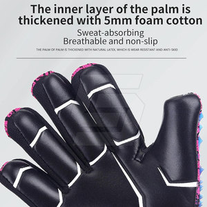 Guantes de Portero CONTINENTAL SPORTS Ajustables de Cuero de Alta Calidad, Dedos Completos, Transpirables, Soporte para Muñeca, Control y Ajuste Ergonómico - Product Image 2
