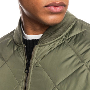 2023 Wholesale <b>Men's</b> Wool Bomber <b>Jacket</b> Patchwork High Street Direct Factory Price Custom Fashion Streetwear Winter Thick - Product Image 5