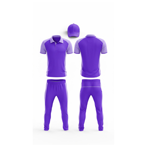 Conjunto de Uniforme de Cricket Sublimado – Equipo Personalizado |   Uniforme Completo de Cricket para Hombres, Mujeres y Jóvenes, Camiseta Polo y Pantalones - Product Image 2