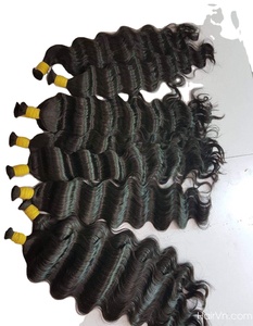 Extensions de cheveux humains 100% naturels indiens, longs et lisses, style Water Wave, cheveux Remy, lots de 10 à 32 pouces, provenance unique, doux, pour grossistes - Product Image 2