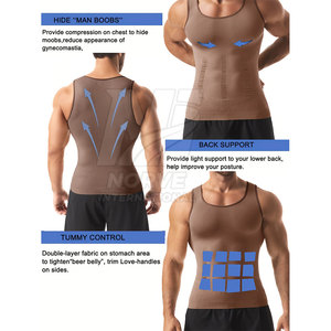 Breathable Athletic Training Top Lightweight Stretch Daily Fitness Sleeveless <b>Compression</b> <b>Shirt</b> - Product Image 4