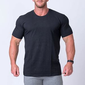 Camiseta Deportiva de Algodón y Elastano para Hombre, Estilo Urbano, Personalizable, Manga Corta, Transpirable, de Secado Rápido, para Correr, Fitness y Ejercicio Muscular - Product Image 4