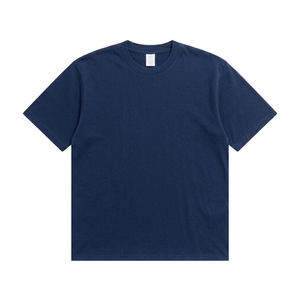 T-shirt Homme 250g Tendance Été Marque Premium Col Rond Style Japonais 100% Coton Manches Courtes Uni Respirant Rafraîchissant Coupe Ample - Product Image 6