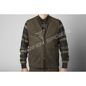 Mens <b>Utility</b> Casual Harkila <b>Vest</b> 100% Genuine Cowhide Leather Outdoor <b>Vest</b> Multi Pockets Cargo <b>Vest</b> Hunting Camping Tactical - Product Image 3
