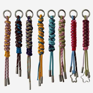 Llavero de Macramé Boho Personalizado, Llavero de Cuerda de Algodón Ecológico Hecho a Mano, Porta Llaves para Bolsos, Llaves de Coche, Artículos Promocionales - Product Image 1