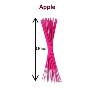 Bâtons d'encens de 19 pouces, meilleurs vendeurs d'encens naturel Apple, approvisionnement en vrac (rose) - Product Image 1