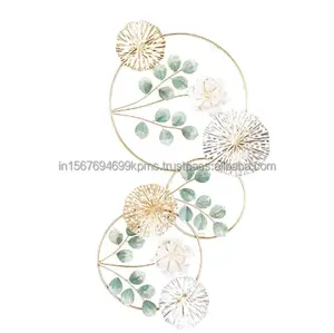 Artisanat mural en fer montable pour chambre à coucher Célèbre décoration intérieure indienne Artisanat métal Creative Wall Arts Frame And Multicolor Fresco - Product Image 1