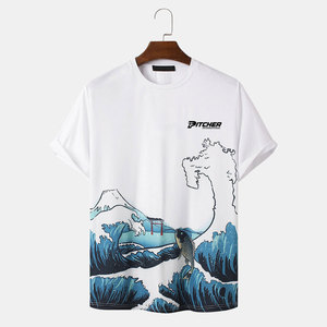 เสื้อยืดผู้ชายสไตล์โมเดิร์นสำหรับใช้ในชีวิตประจำวัน สวมใส่สบาย ดีไซน์ลำลอง เหมาะกับการเดินเล่นในเมือง ผลิตในประเทศปากีสถาน - Product Image 1