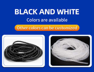 Fundas Protectoras para Cables de PE de 4mm, 6mm, 8mm, 10mm, 12mm y 15mm, Directo de Fábrica, Herramienta de Protección de Cables y Alambres, Bandas Espirales Protectoras - Product Image 2