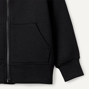 Sudadera con Capucha Negra para Hombre, Corte Holgado, 100% Algodón, Felpa Francesa, Ropa Casual de Invierno, con Bolsillo, Secado Rápido, Ecológica y Transpirable - Product Image 4